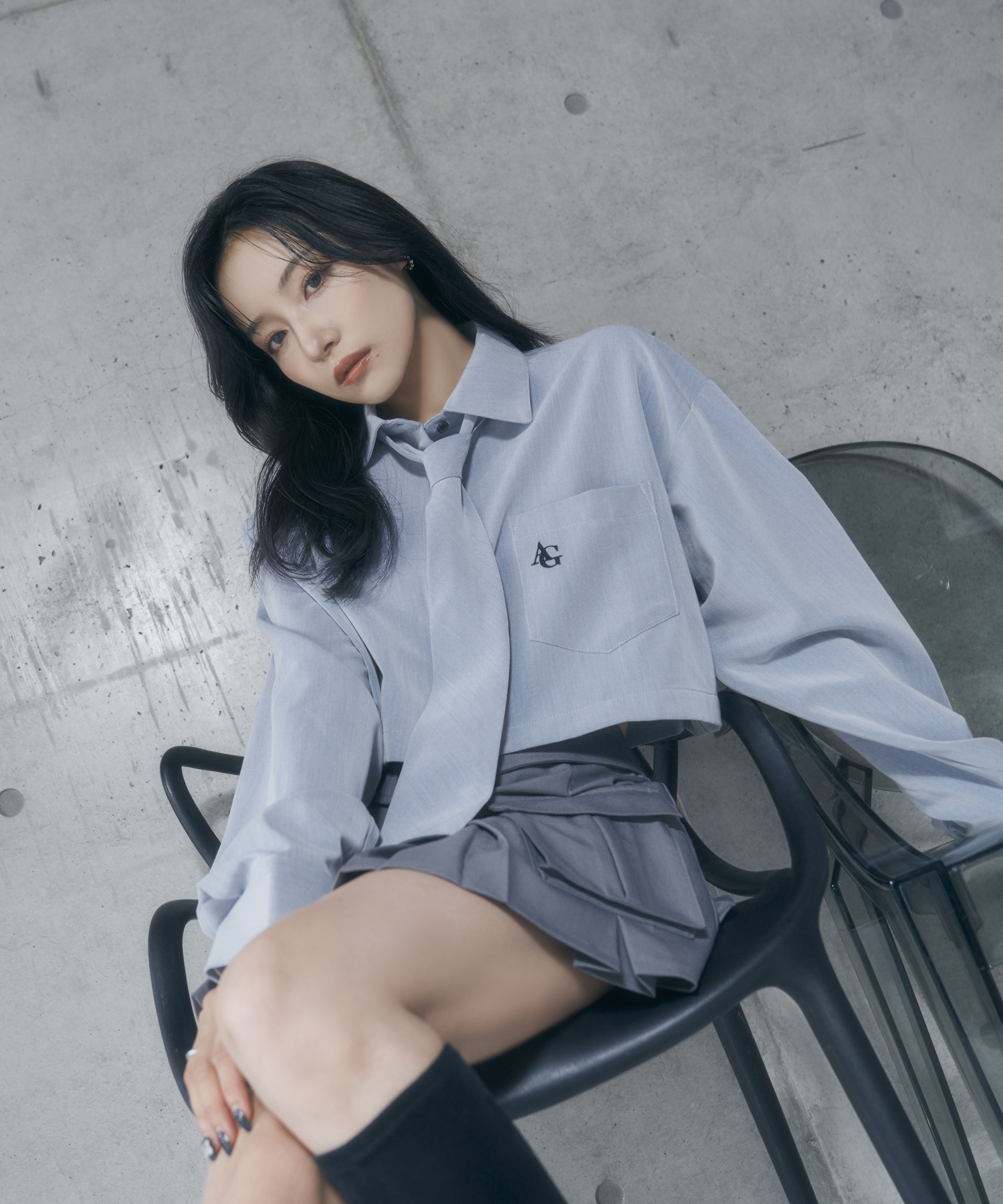 ネクタイセットシャツ