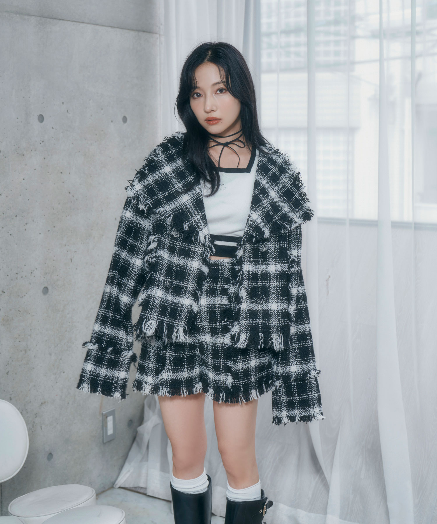 フリンジチェックショーパン