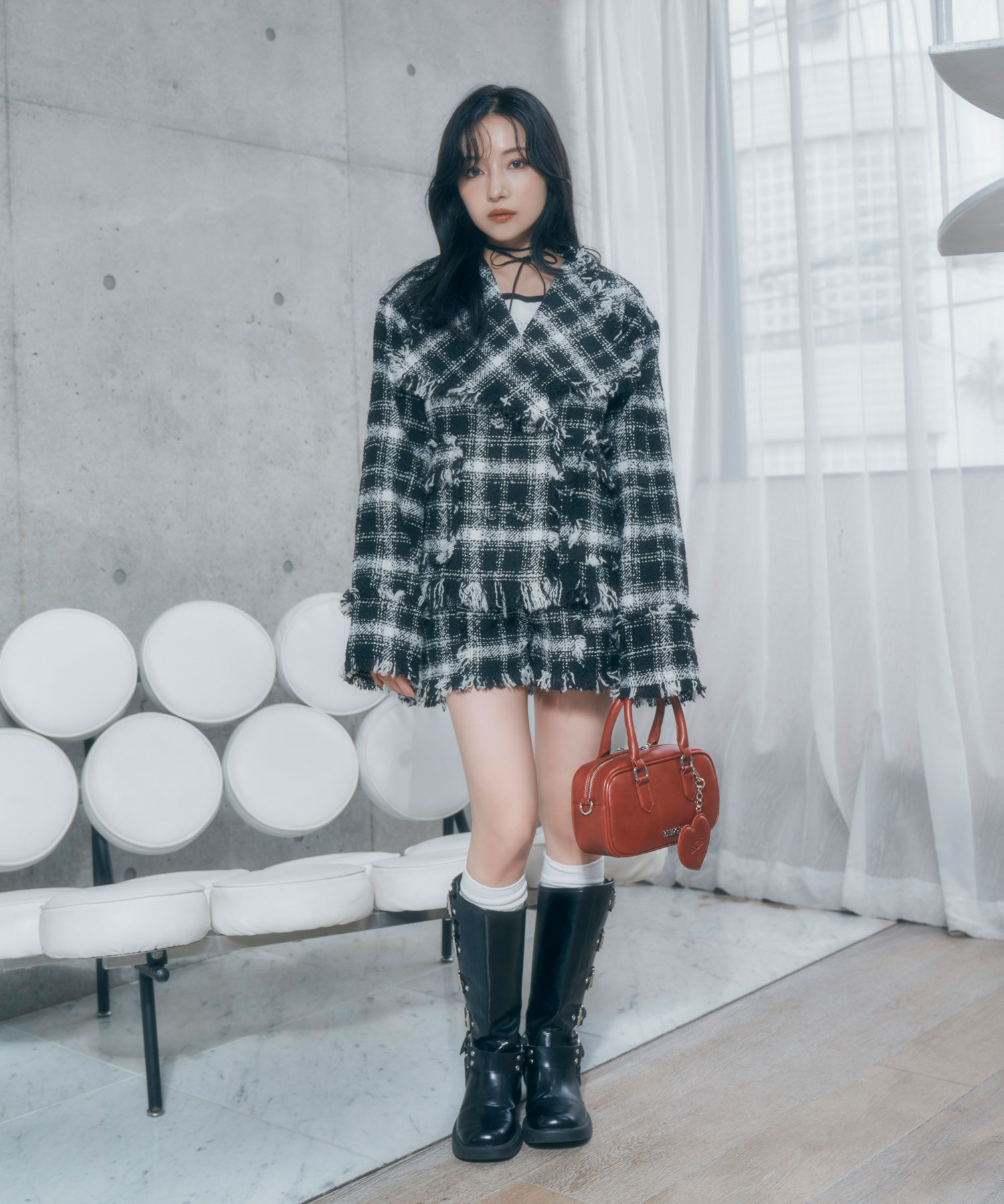 フリンジチェックショーパン