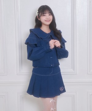 くるみボタンフリルGジャン