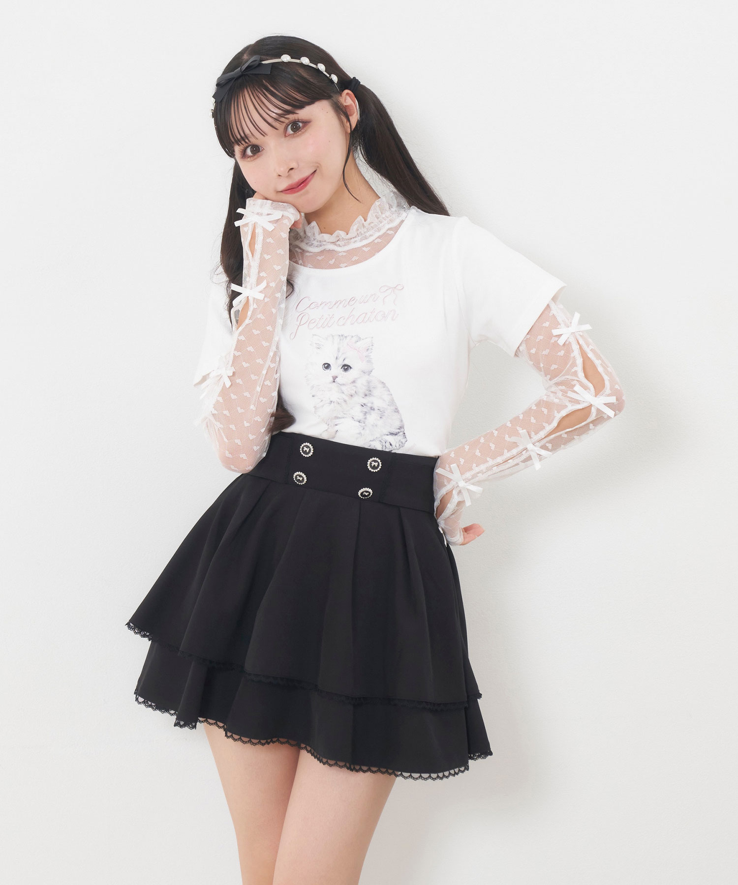 petit chaton Tシャツ