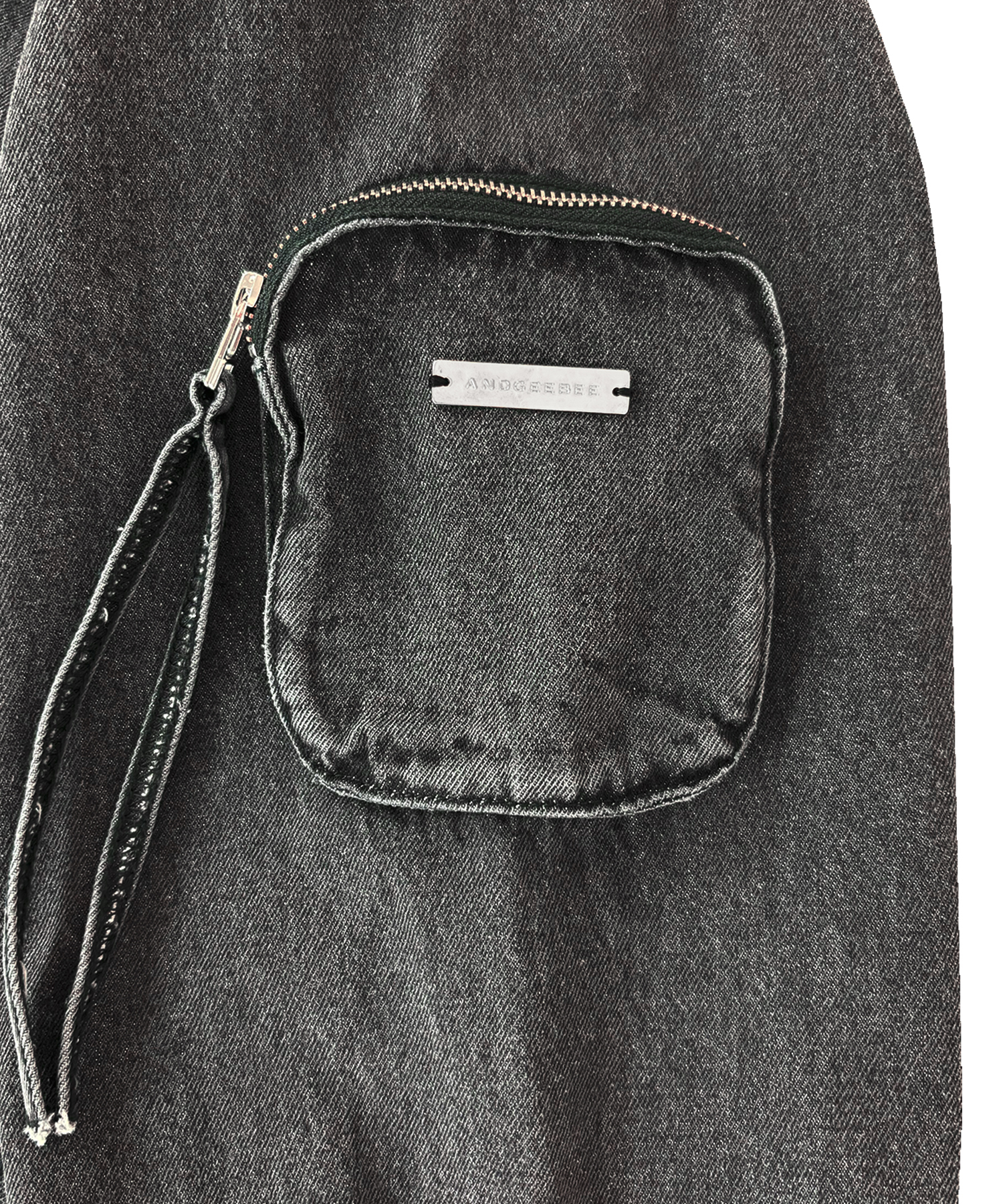 UNISEX フーディデニムジャケット