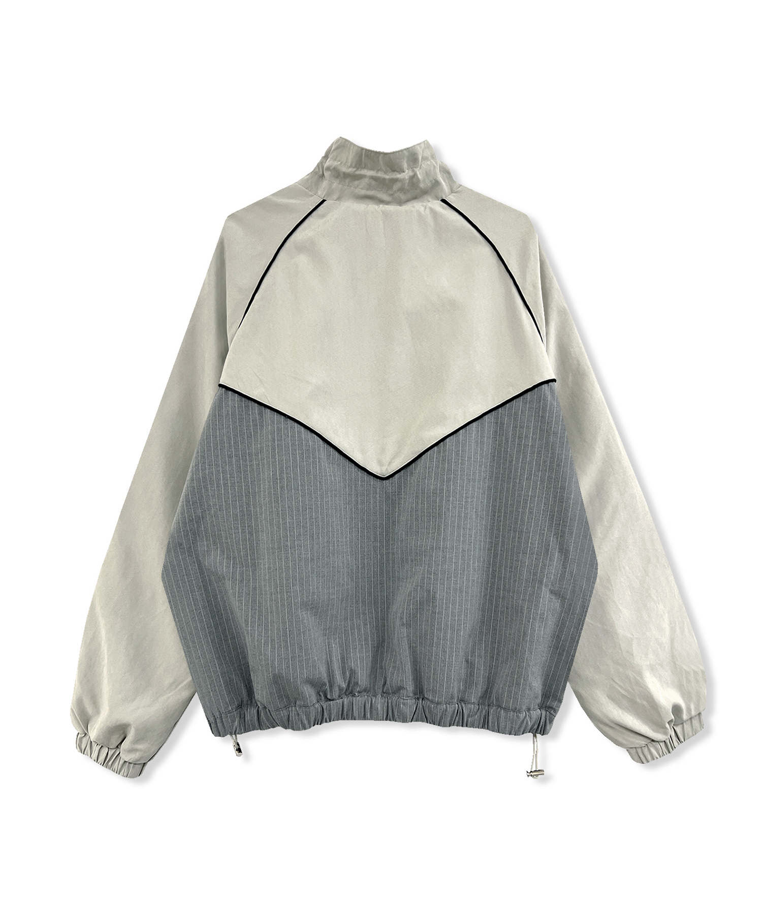 【NOVELTY付き】UNISEX パイピングトラックブルゾン