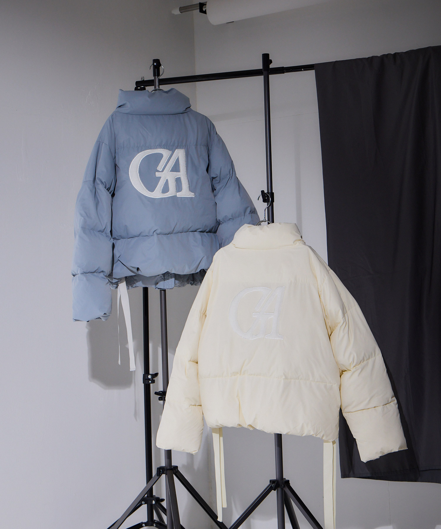 【NOVELTY付き】UNISEX バックロゴエコダウン