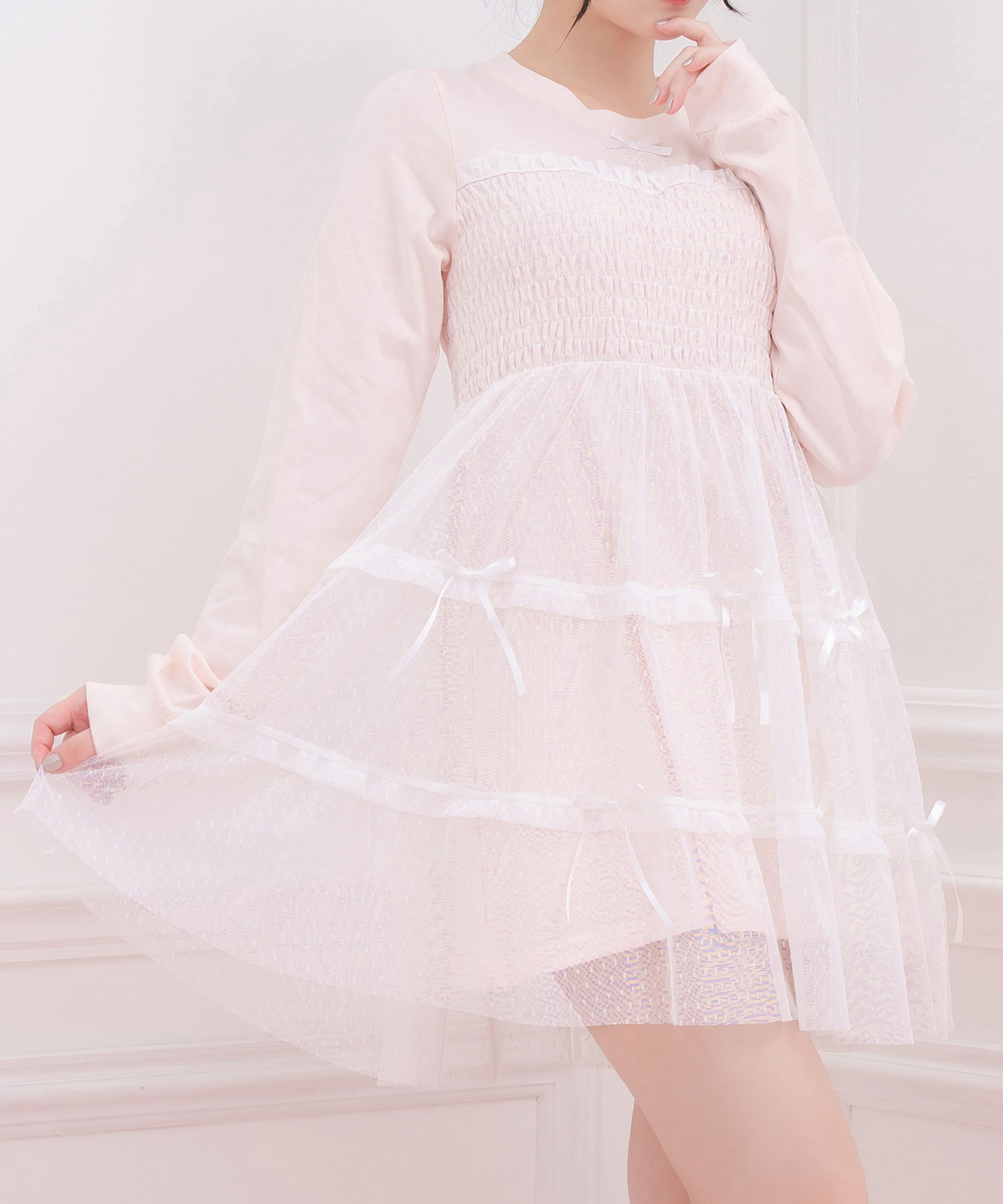 ティアードチュールドッキングロンT