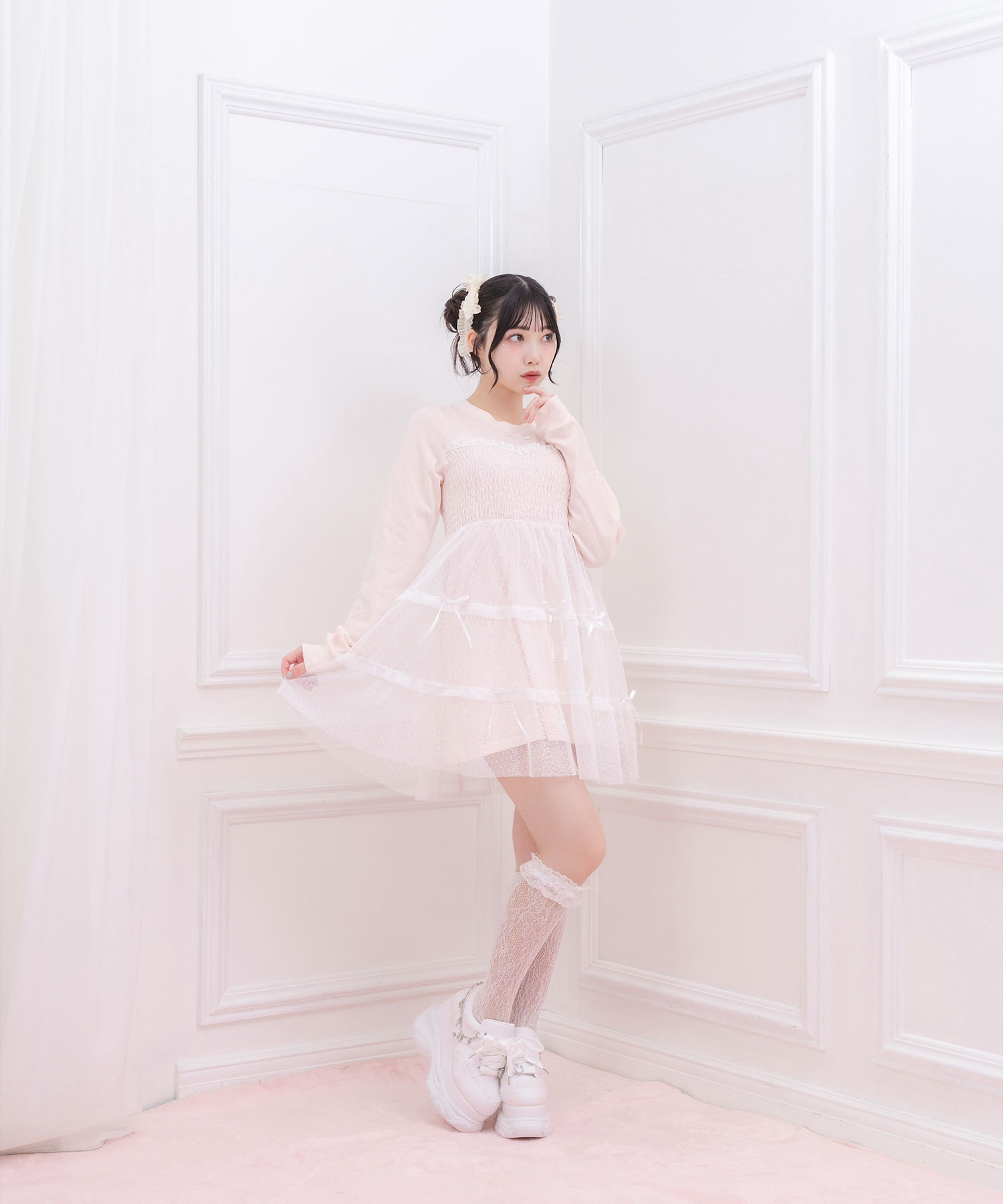 ティアードチュールドッキングロンT