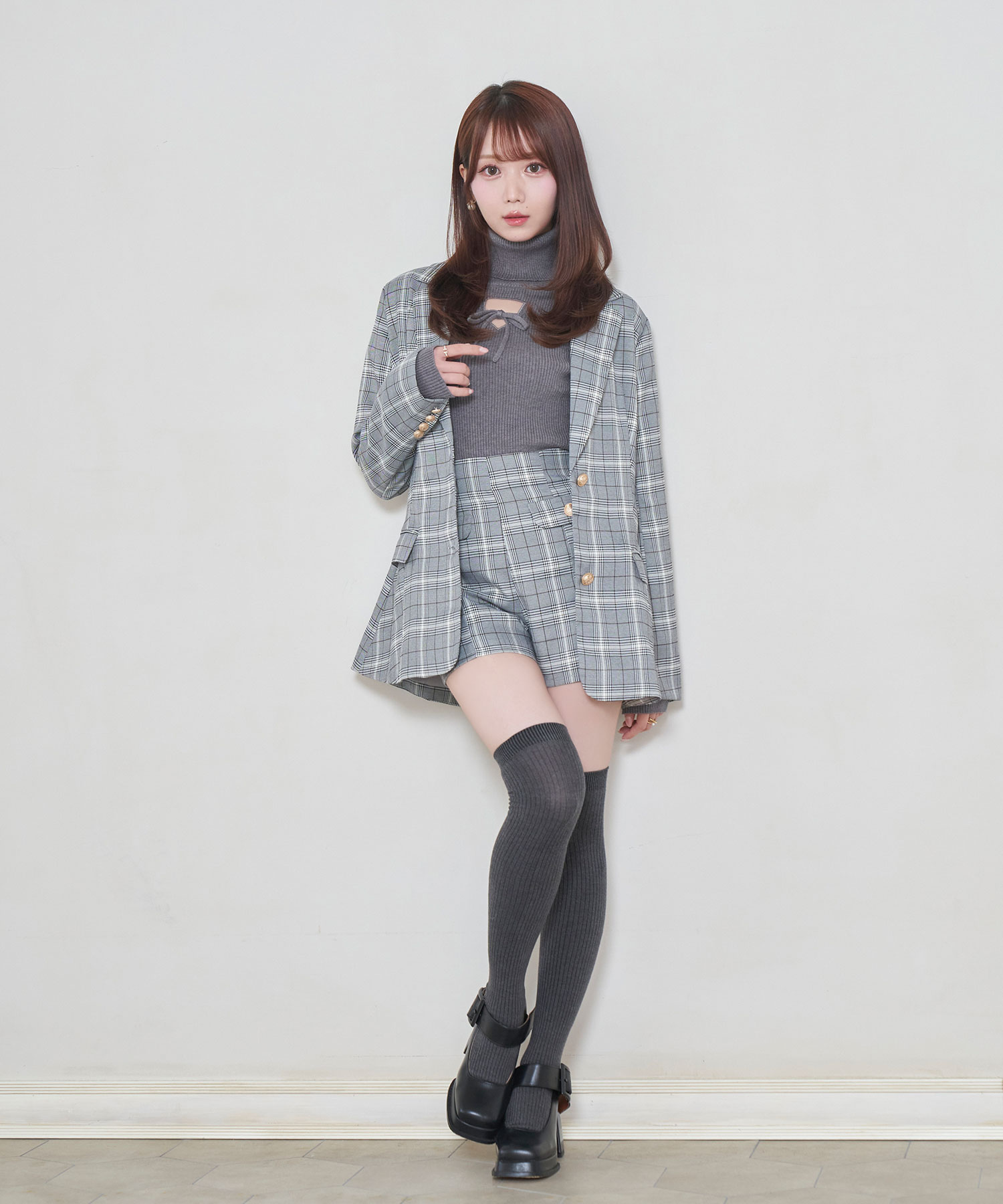 glencheck jk set up – BUNNY APARTMENT