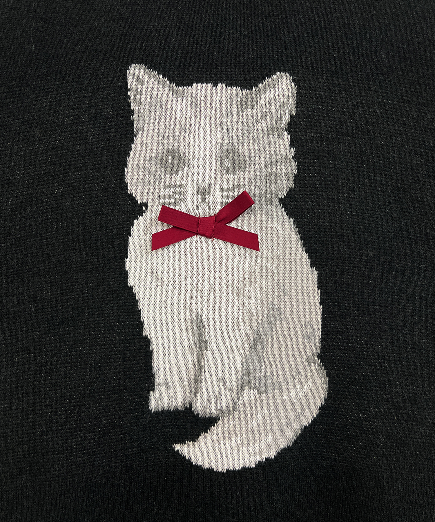 cat jacquard big knit – BUNNY APARTMENT cat jacquard big knit – BUNNY APARTMENT