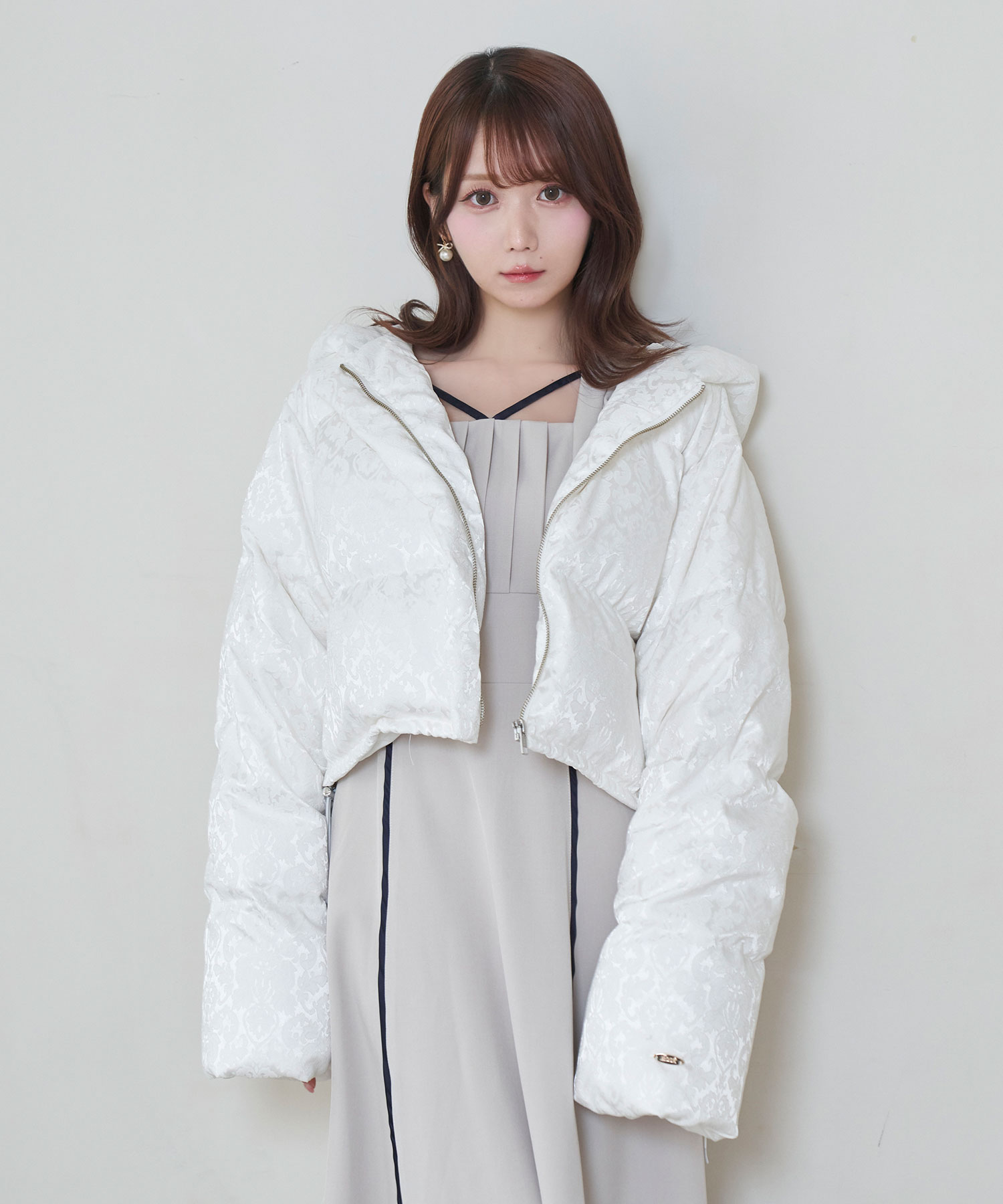 jacquard down jacket – BUNNY APARTMENT