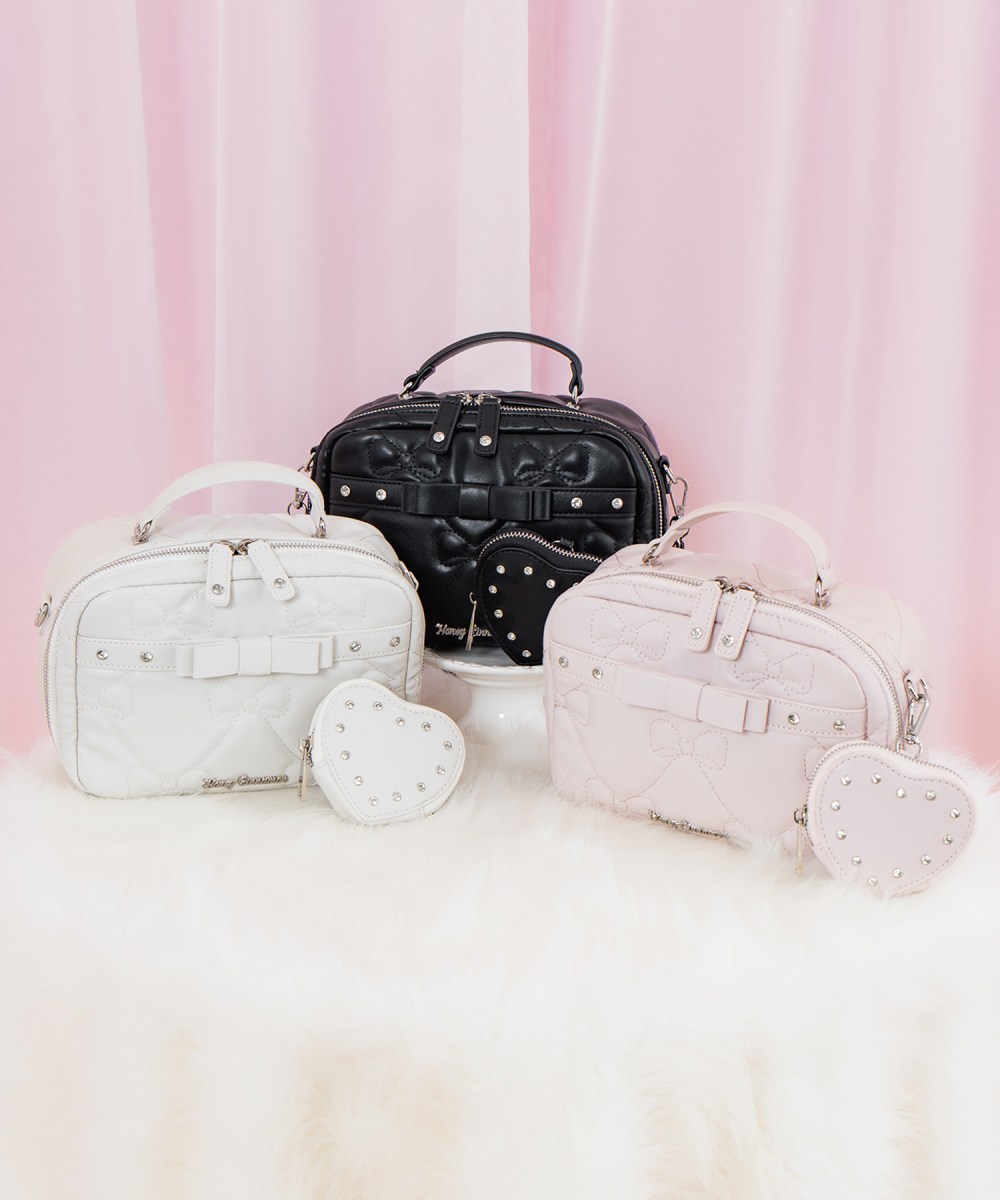 リボンキルトスクエアバニティバッグ – BUNNY APARTMENT 