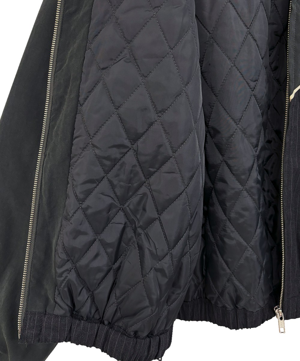 UNISEX パイピングトラックブルゾン