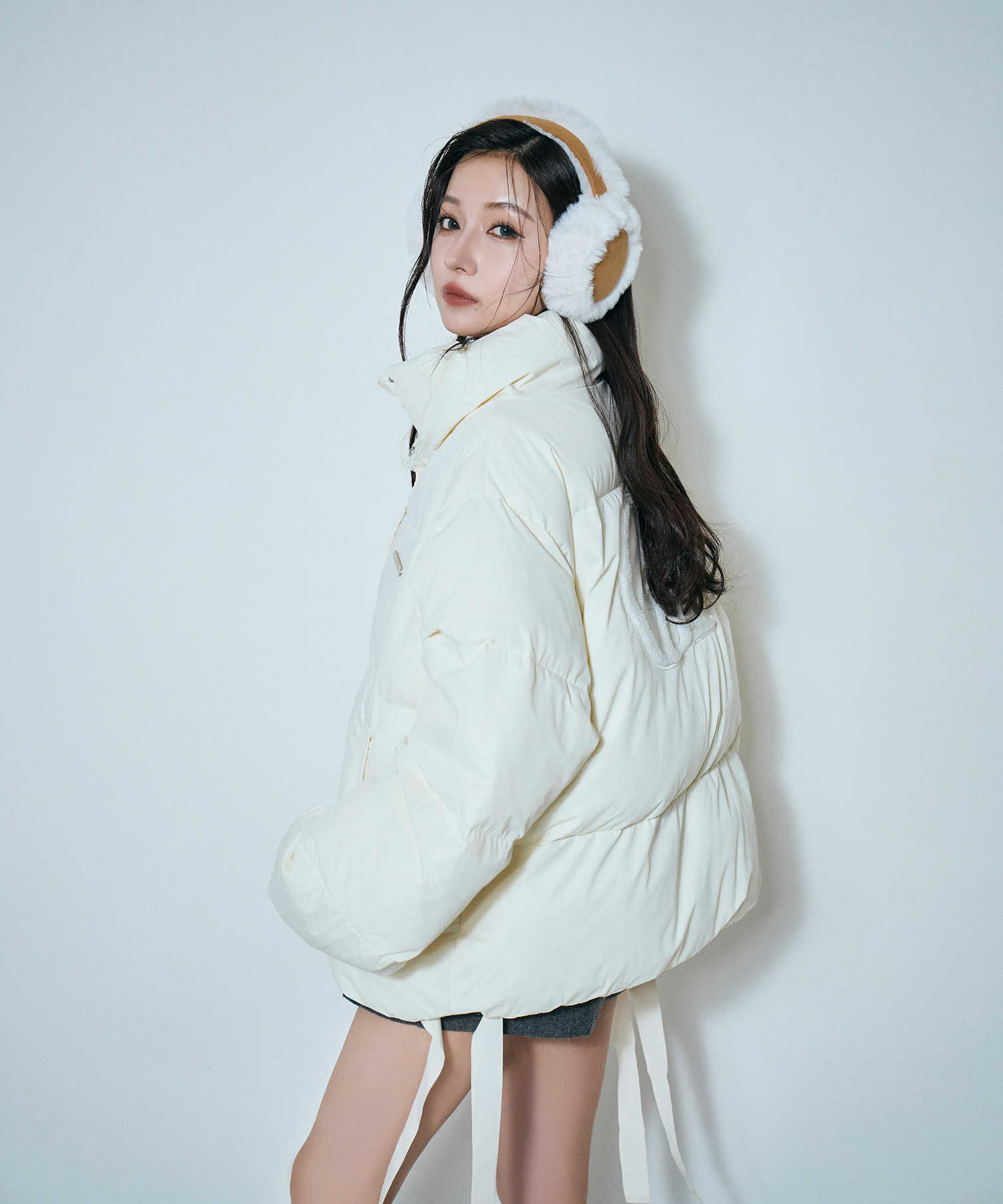 UNISEX バックロゴエコダウン