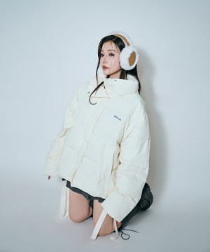 UNISEX バックロゴエコダウン