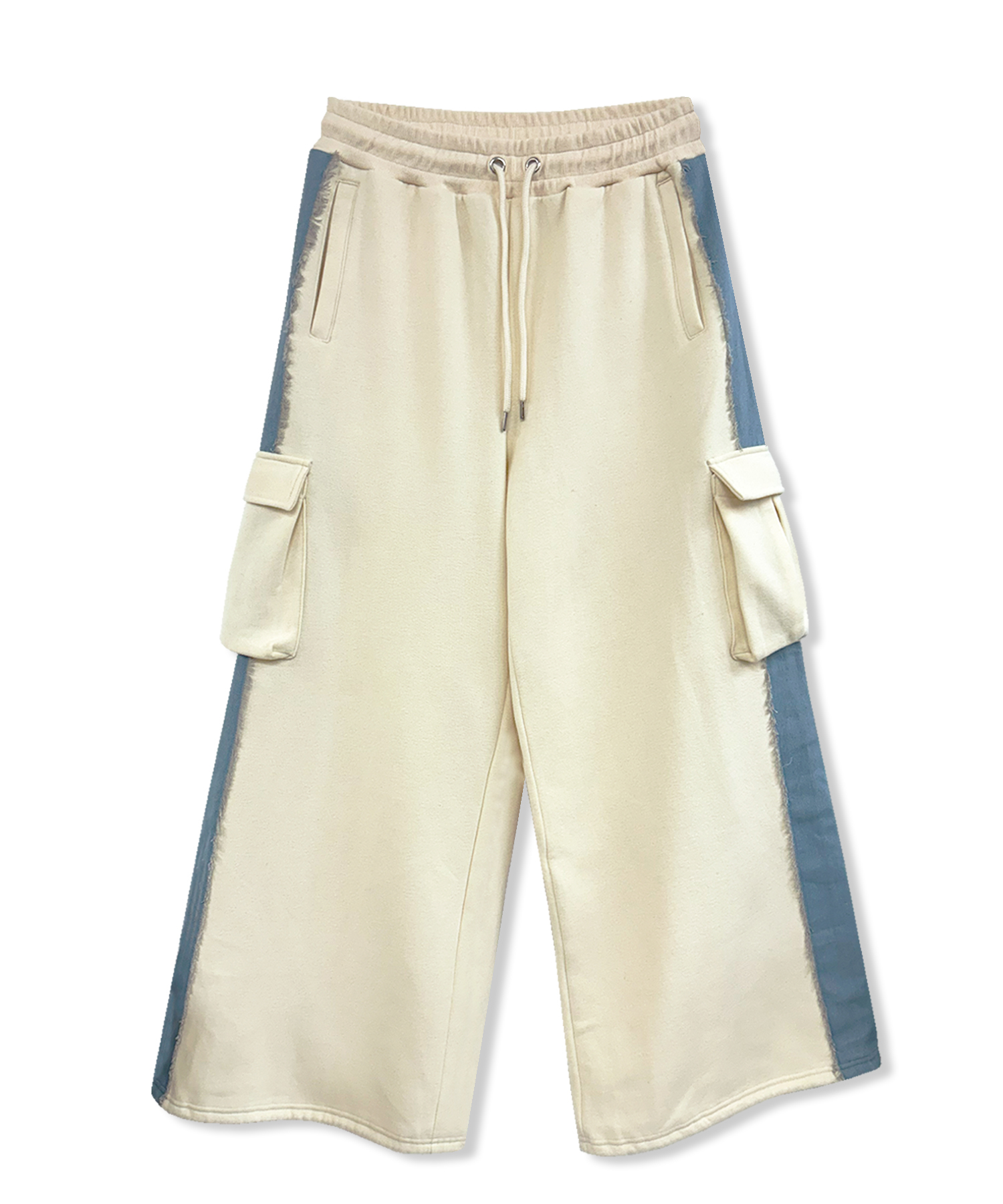 UNISEX デニムライン裏起毛スウェット SET UP