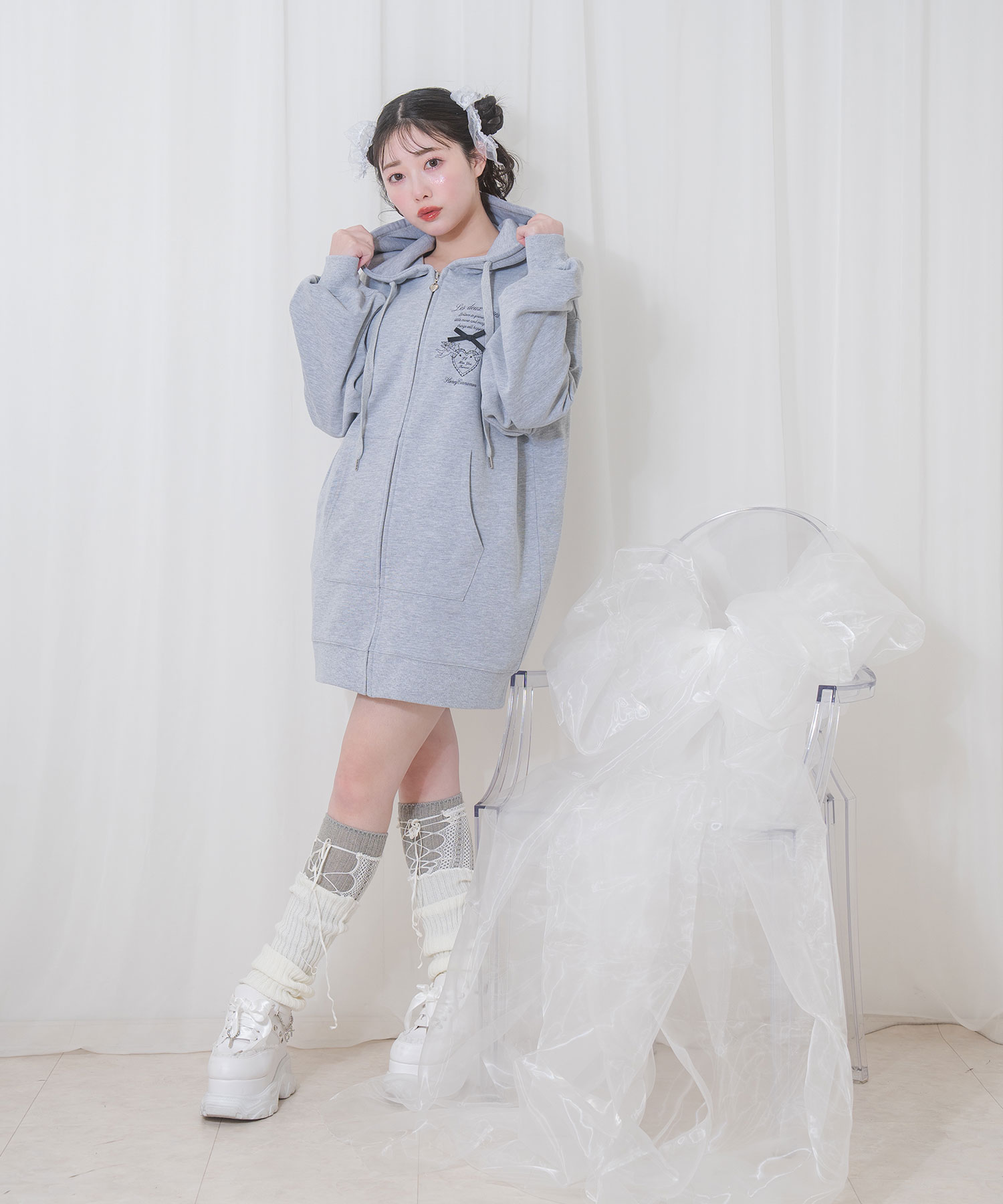 星希少✨Givenchy ラムレザーコンビボンディングジップパーカー 黒 