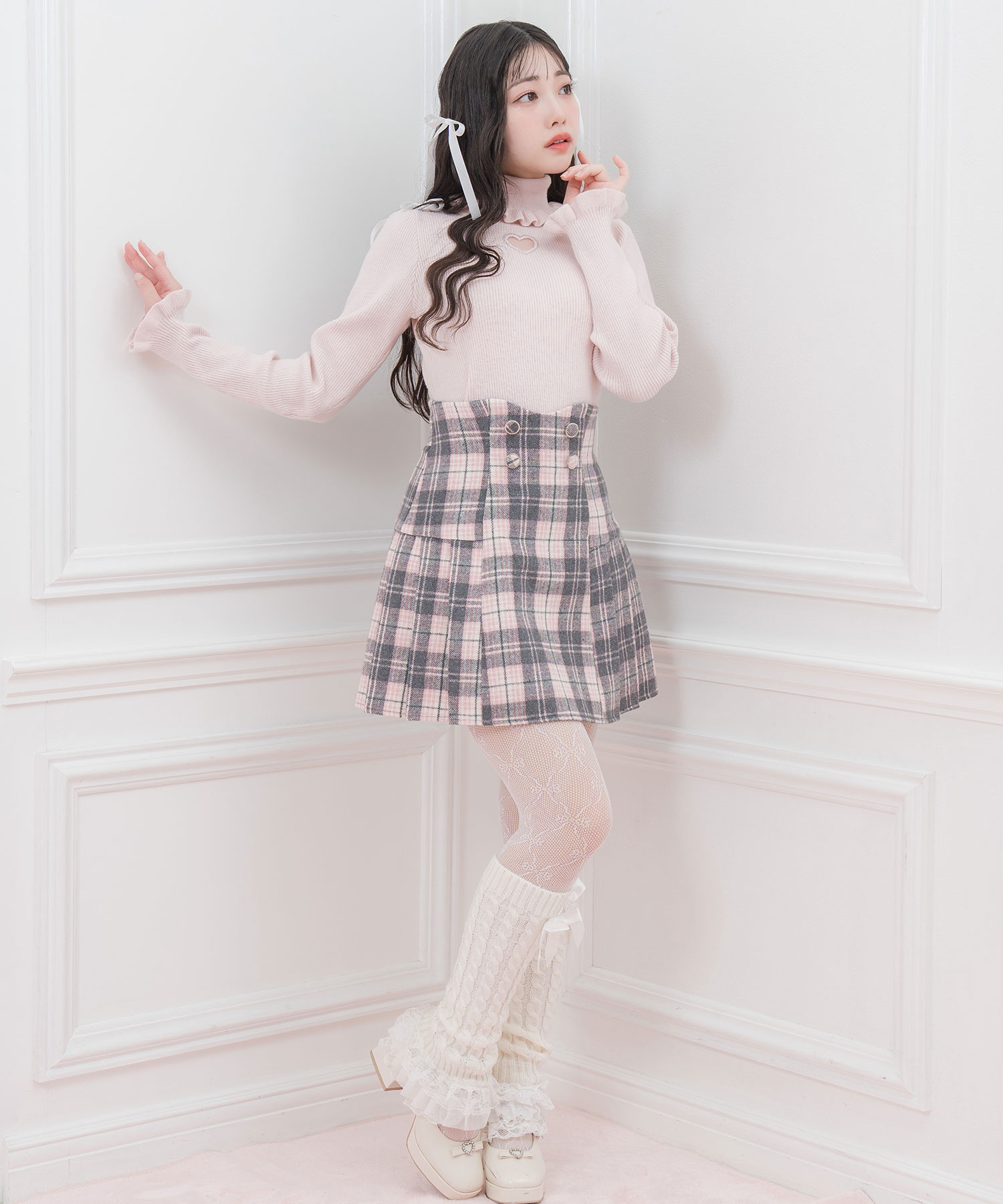 すっぱいぃぃ SLY | FRONT BUTTON KNIT HOODIE (タンクトップ ) |SHEL'TTER