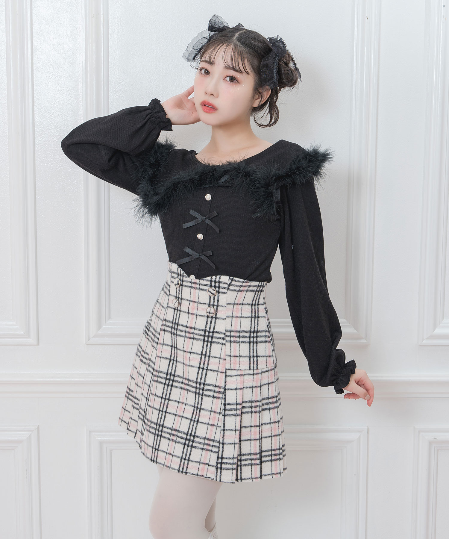Honey mi Honey (ハニーミーハニー）organdie mini one-piece 19