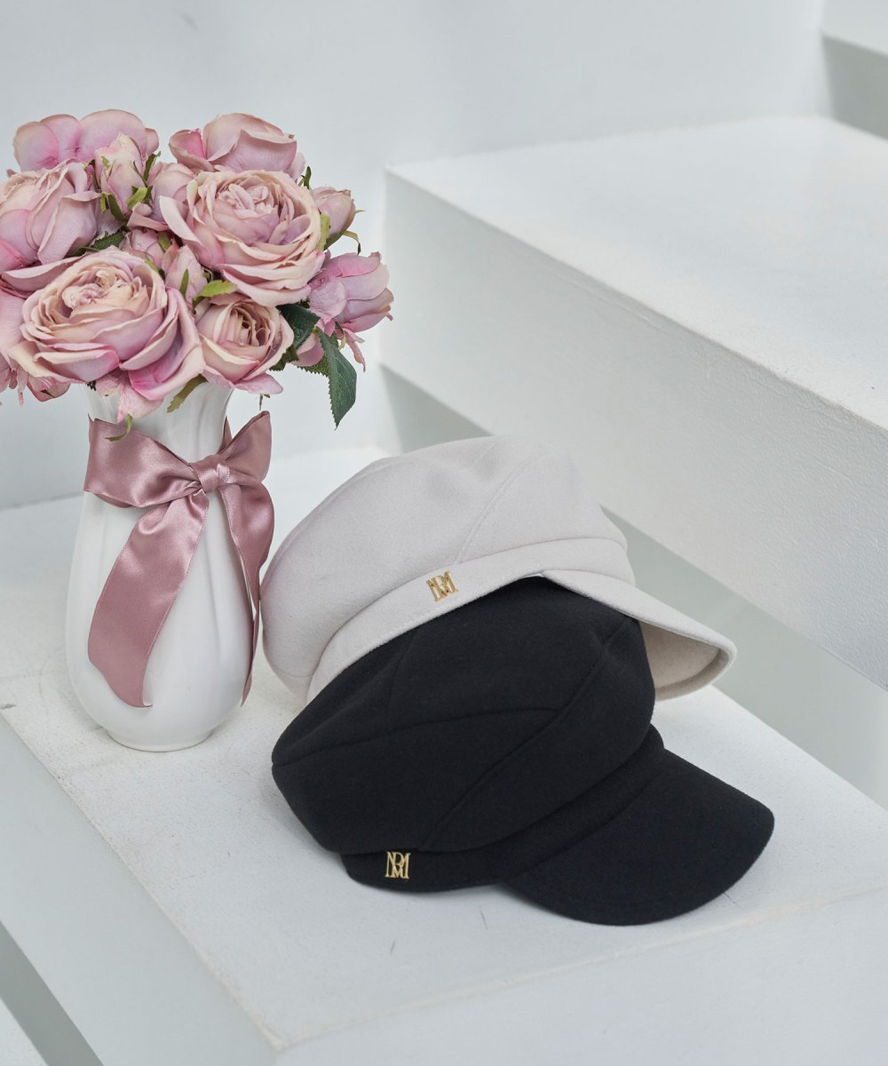 fake wool casquette