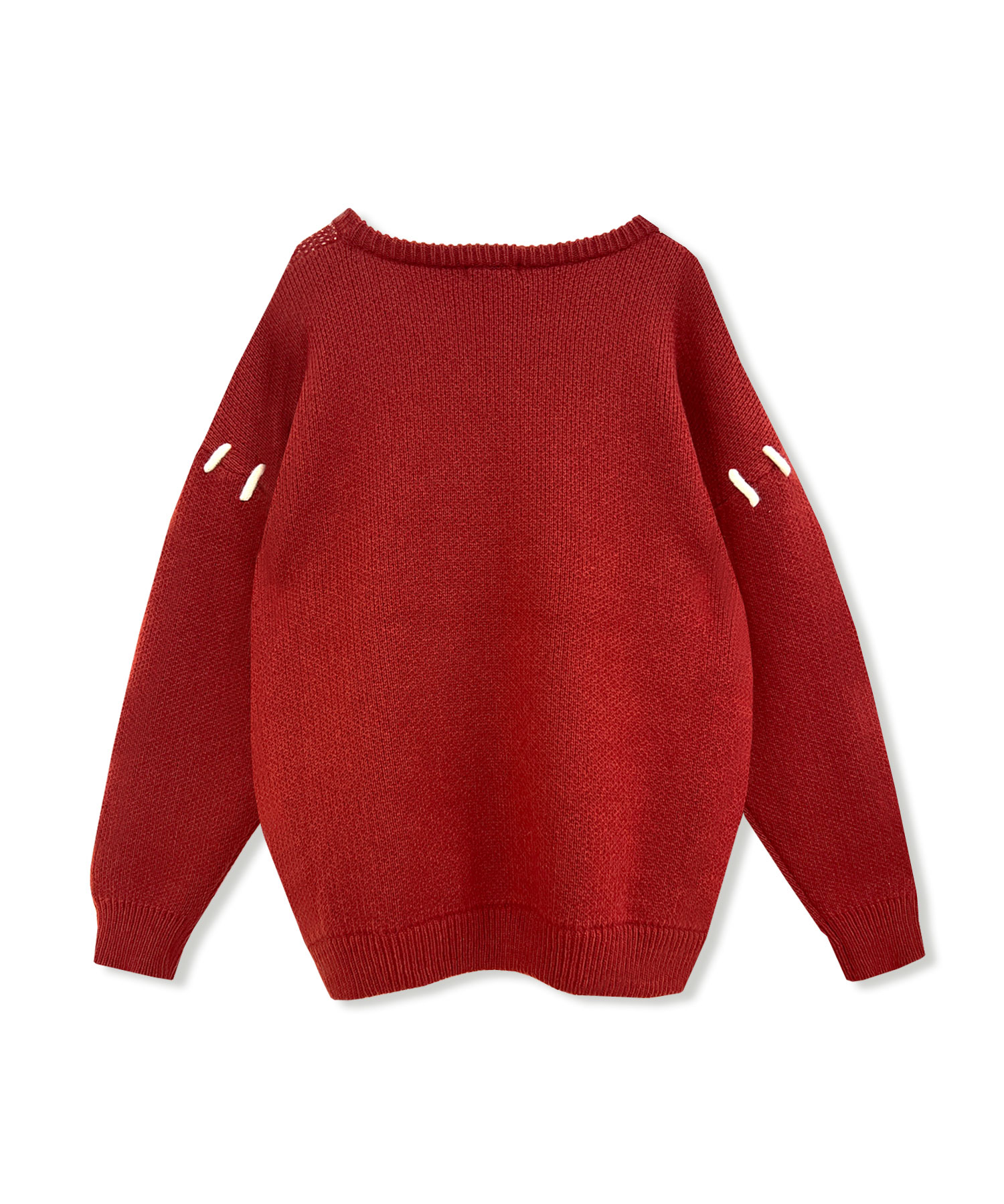 UNISEX ロゴカラーニット