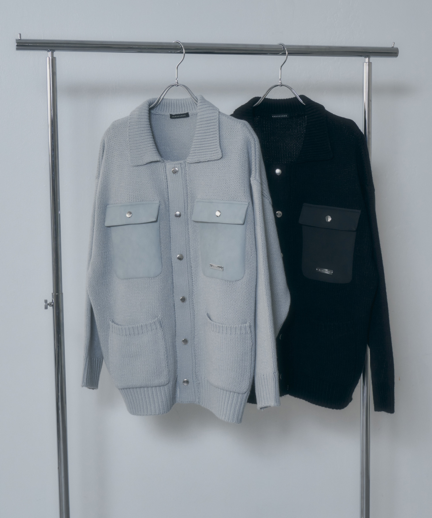 UNISEX ポケットニットジャケット