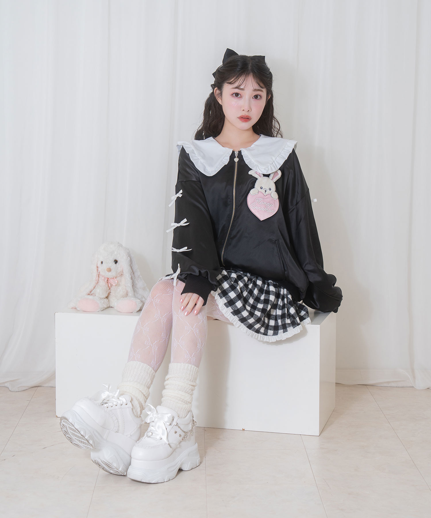袖リボンハニーちゃんセーラージップアップ – BUNNY APARTMENT