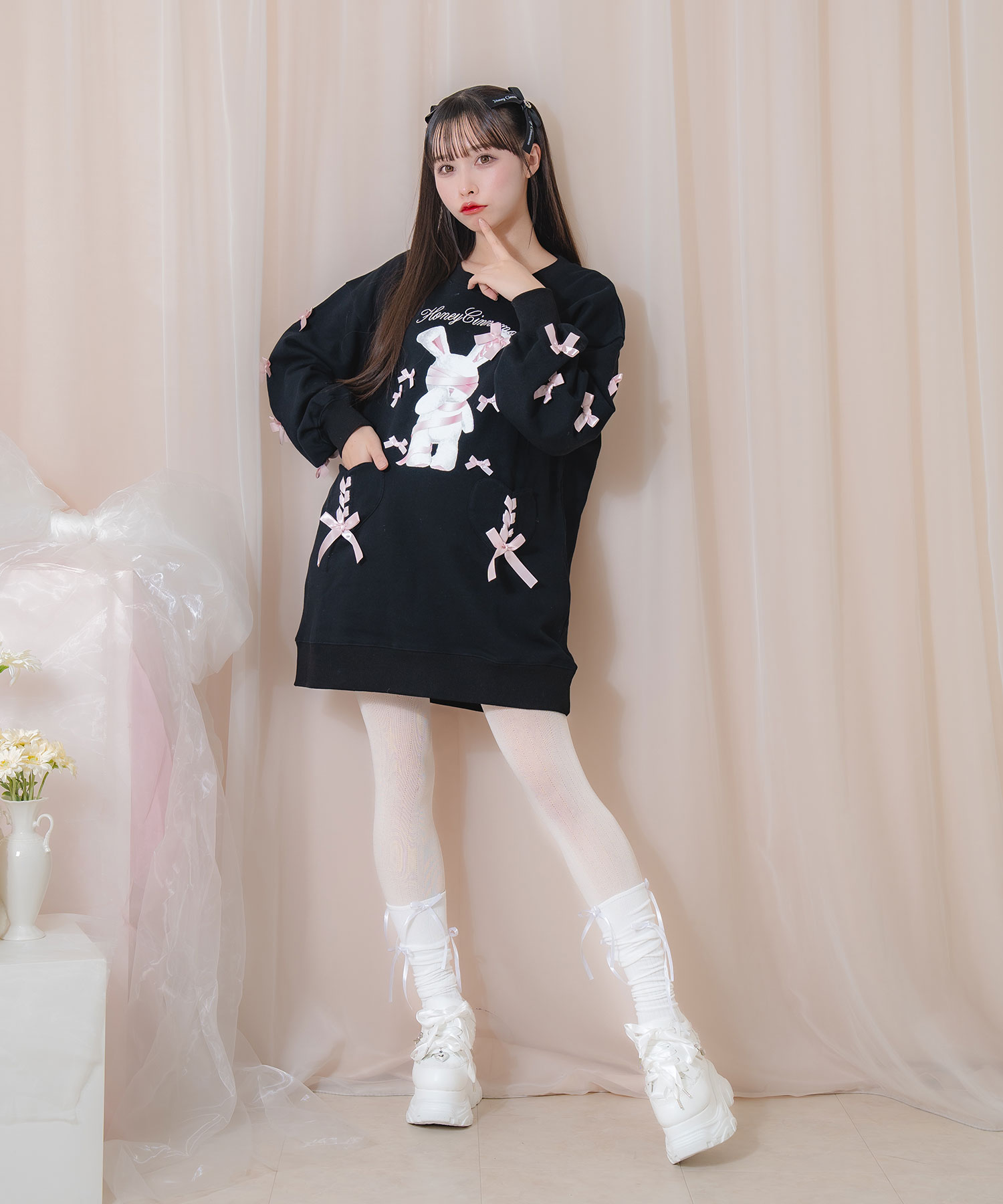 ハートポケットハニースウェット