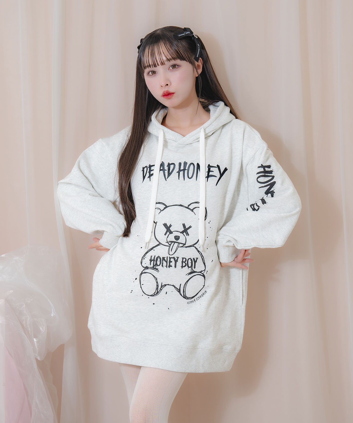 DEAD HONEYプルパーカー