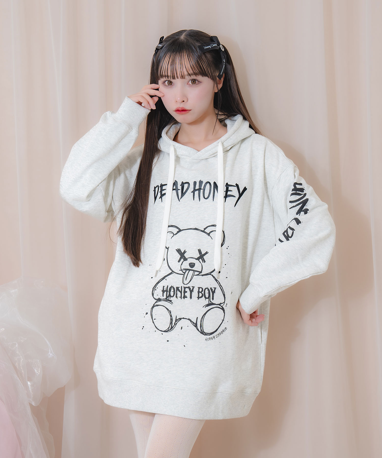 DEAD HONEYプルパーカー