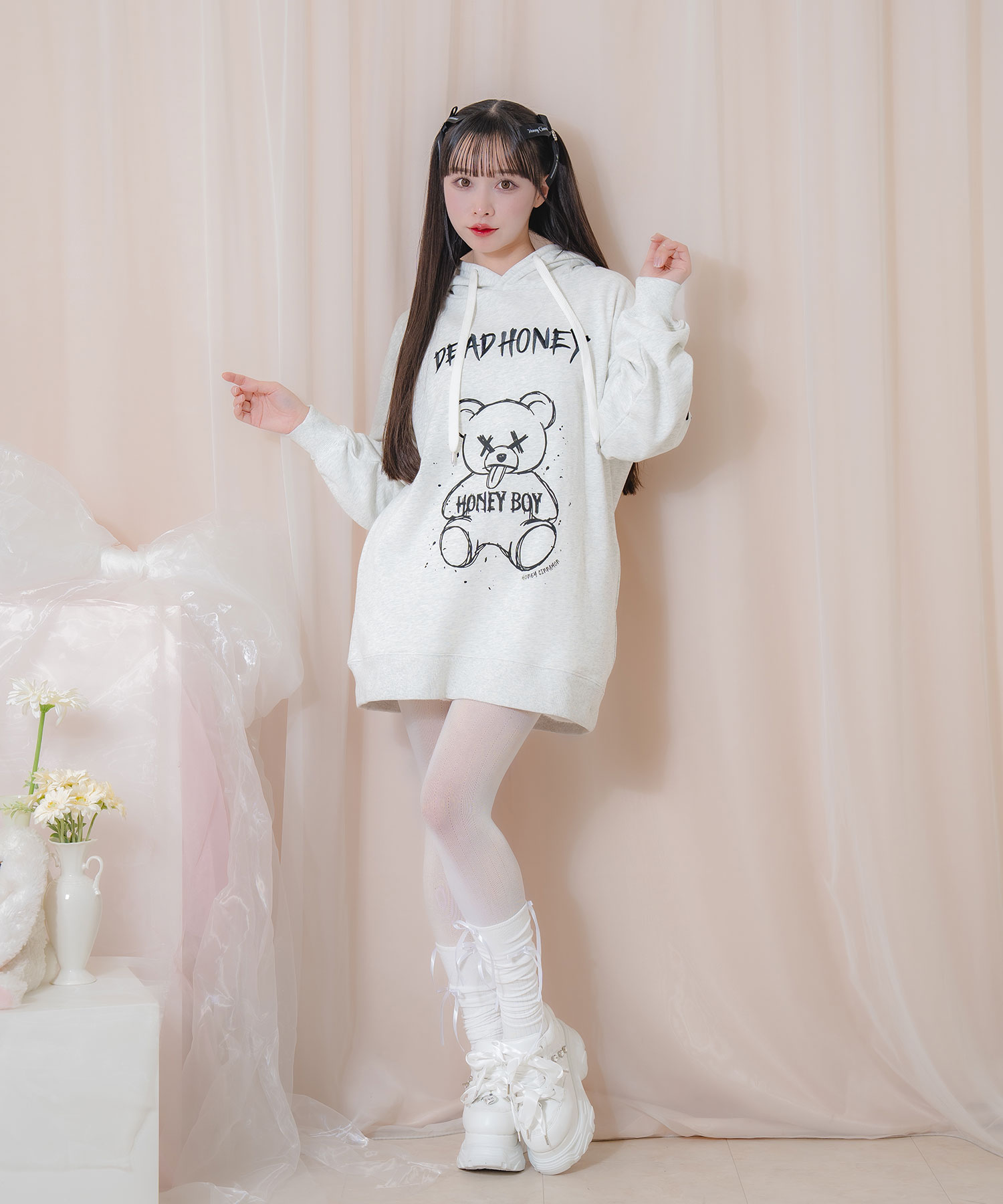 DEAD HONEYプルパーカー