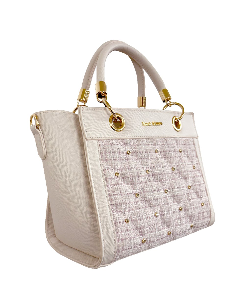 tweed quilting tote S