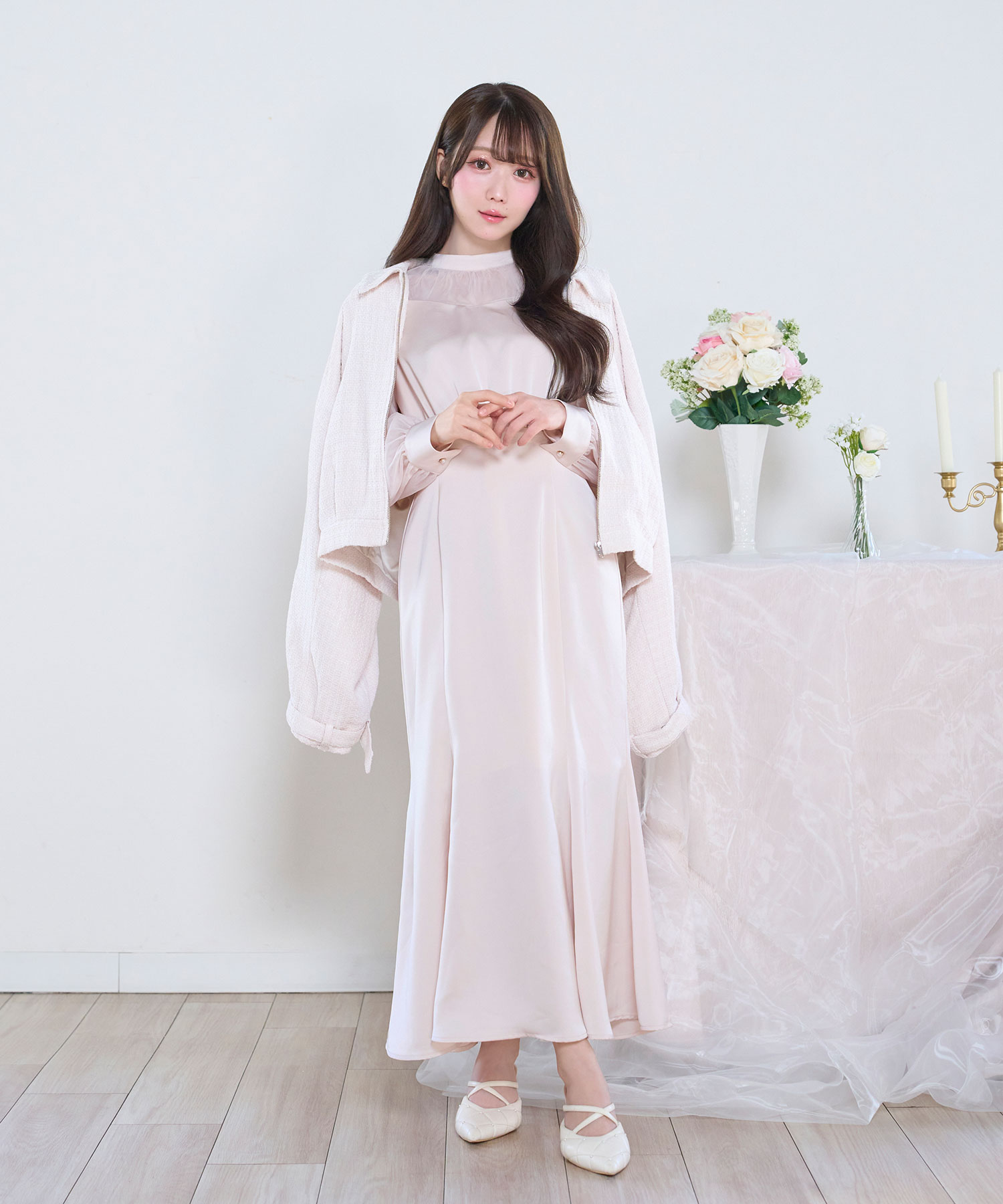tailored charm coat【white】 – BUNNY APARTMENT