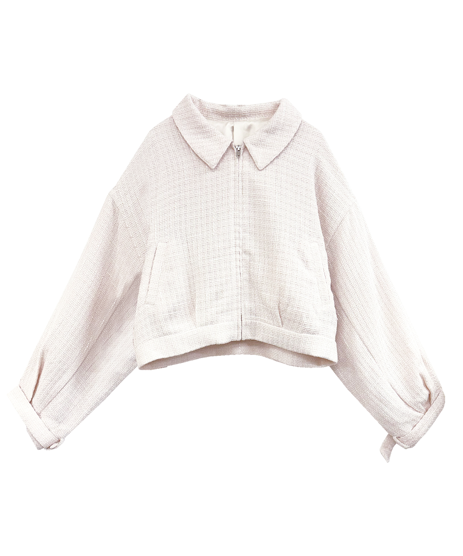 tweed zip blouson – BUNNY APARTMENT tweed zip blouson – BUNNY APARTMENT