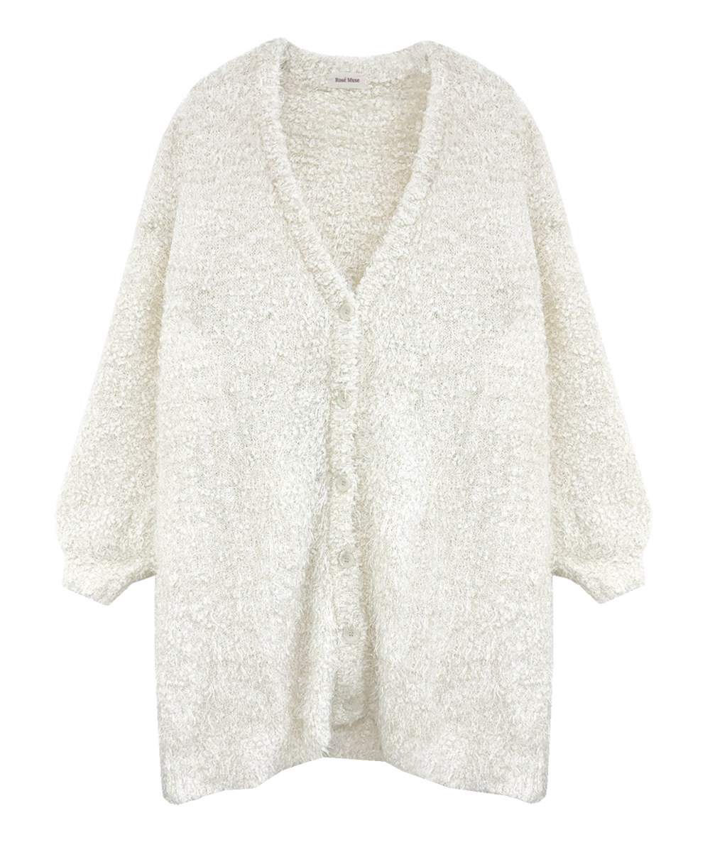 sparkly fluffy cardigan