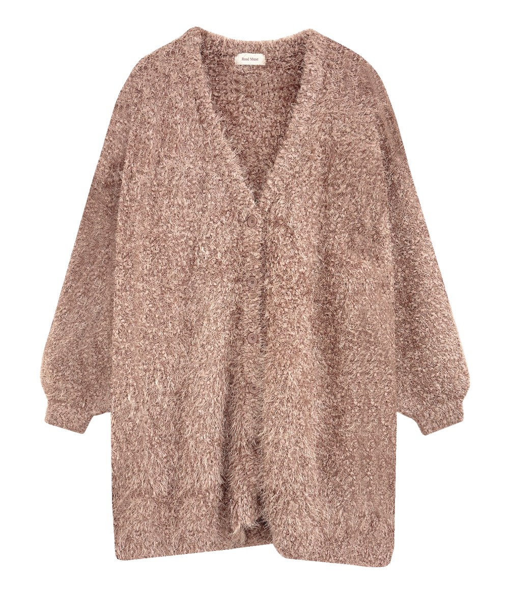 sparkly fluffy cardigan