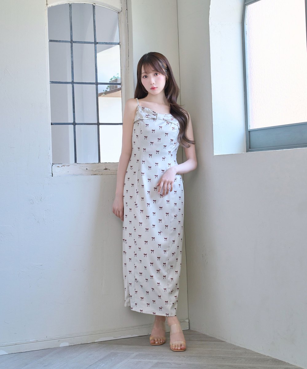 ribbon pattern cami o/p