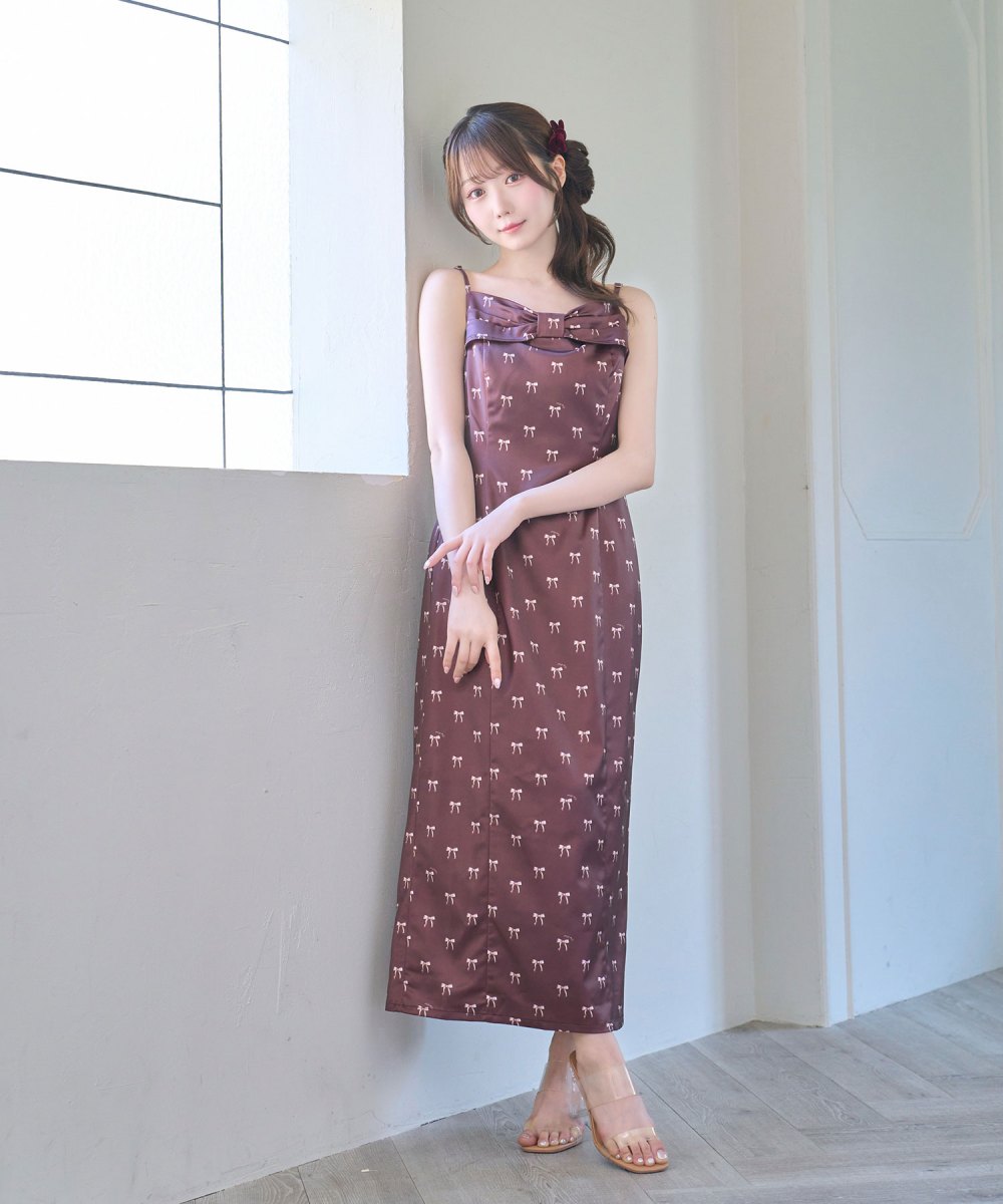 ribbon pattern cami o/p