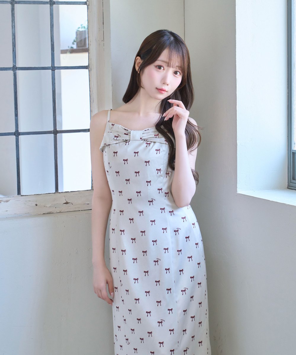 ribbon pattern cami o/p