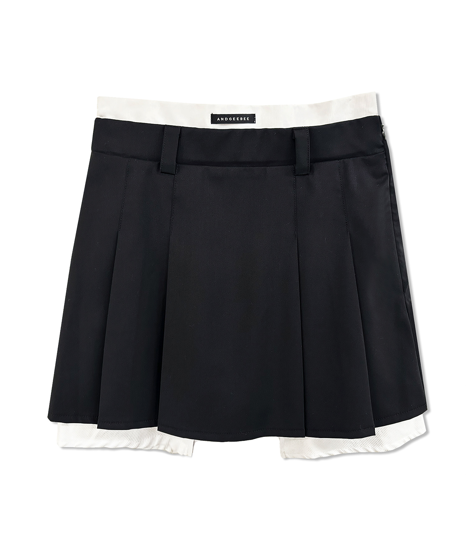 レイヤードシャツスカパン