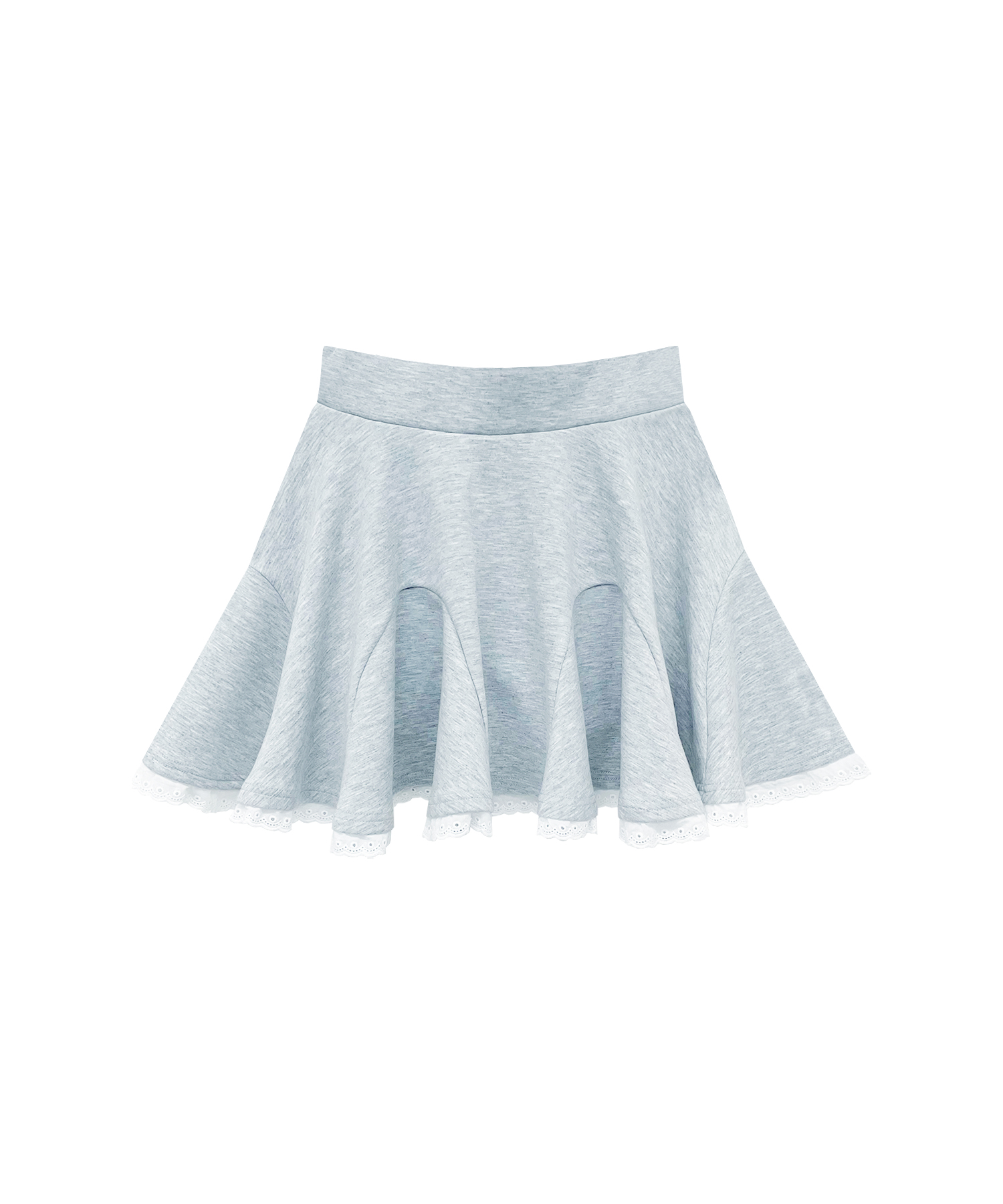 コットンレースビッグカラーセットアップ