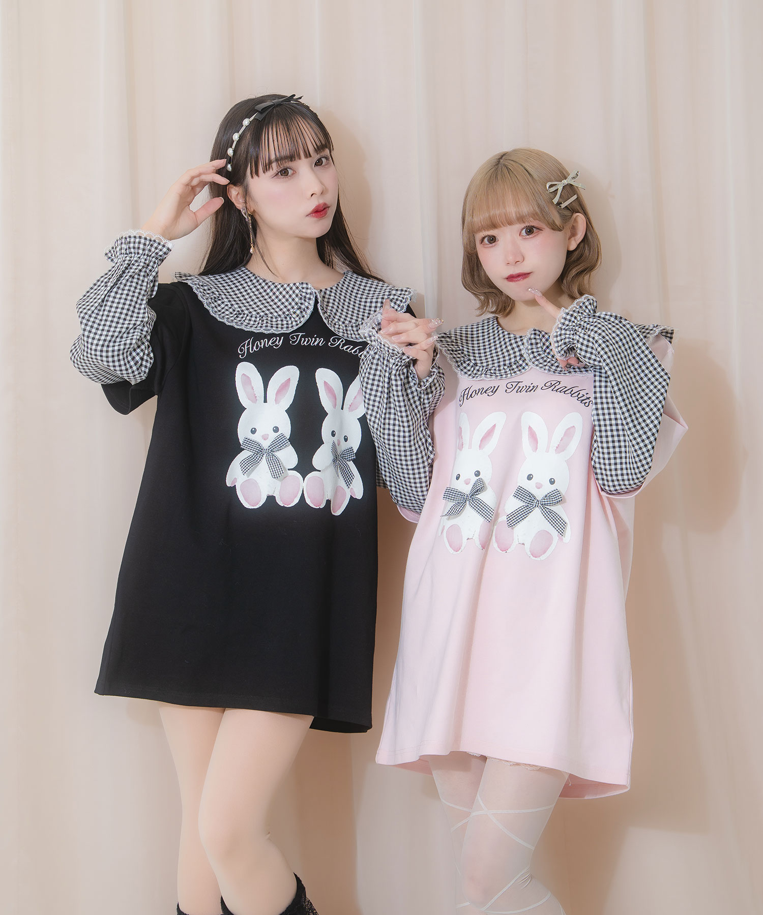 リアル 襟付きレイヤードハニーPTロンT – BUNNY APARTMENT その他