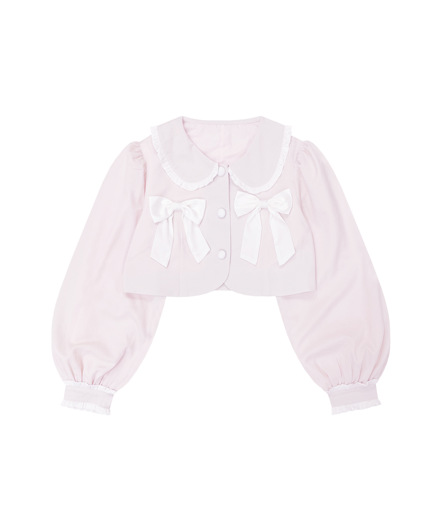 リボンフリル配色セットアップ