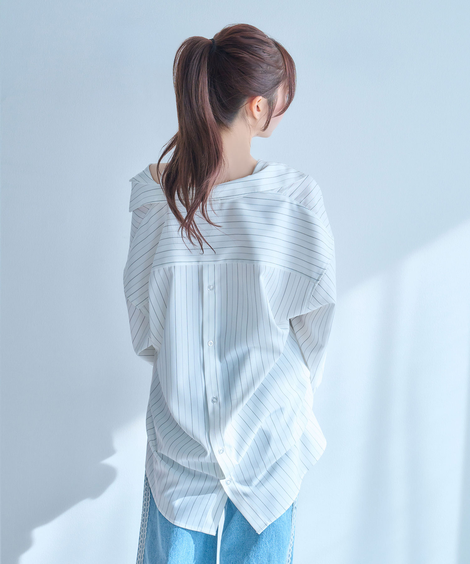back open big shirts – BUNNY APARTMENT