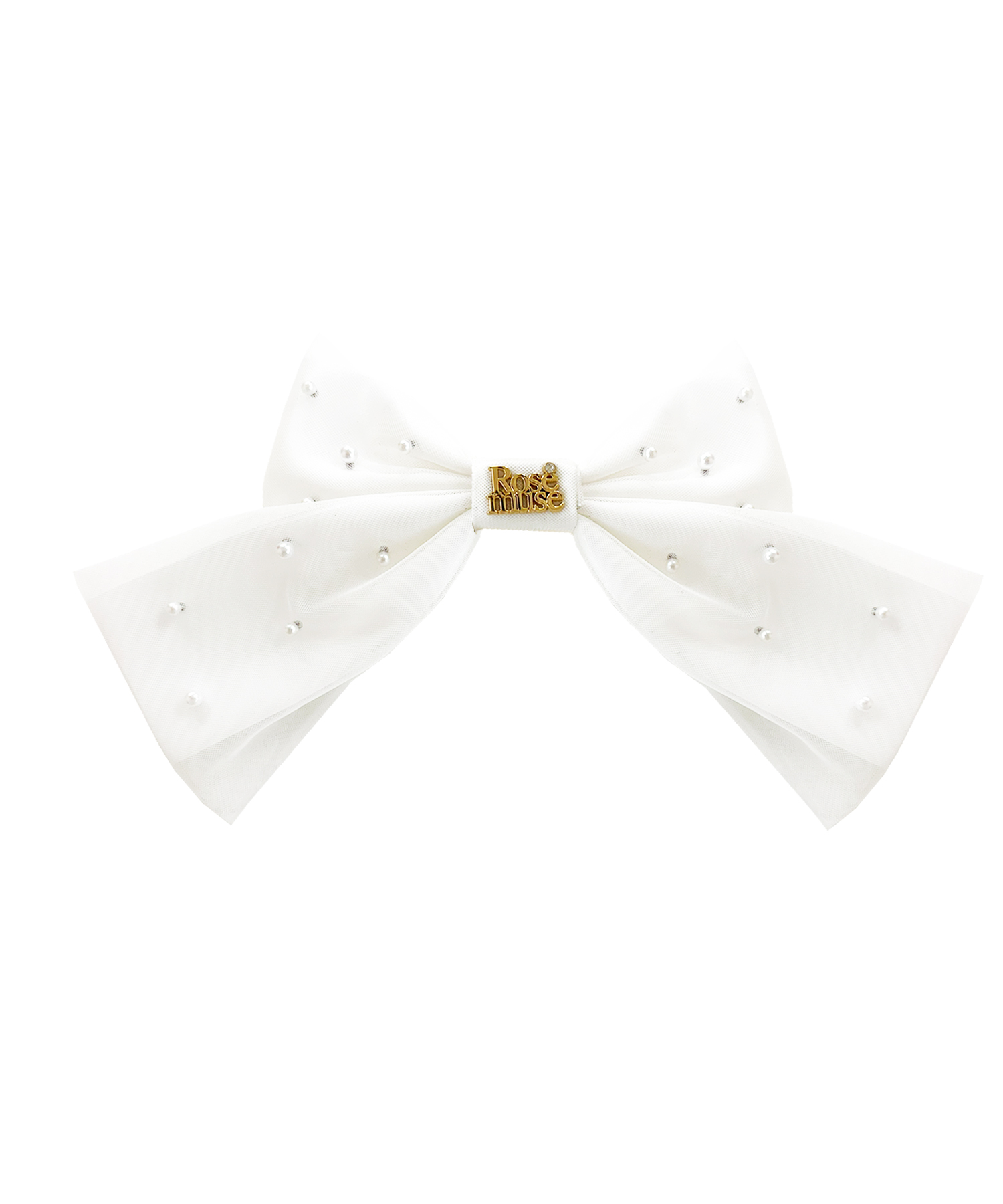 tulle lap ribbon barretta