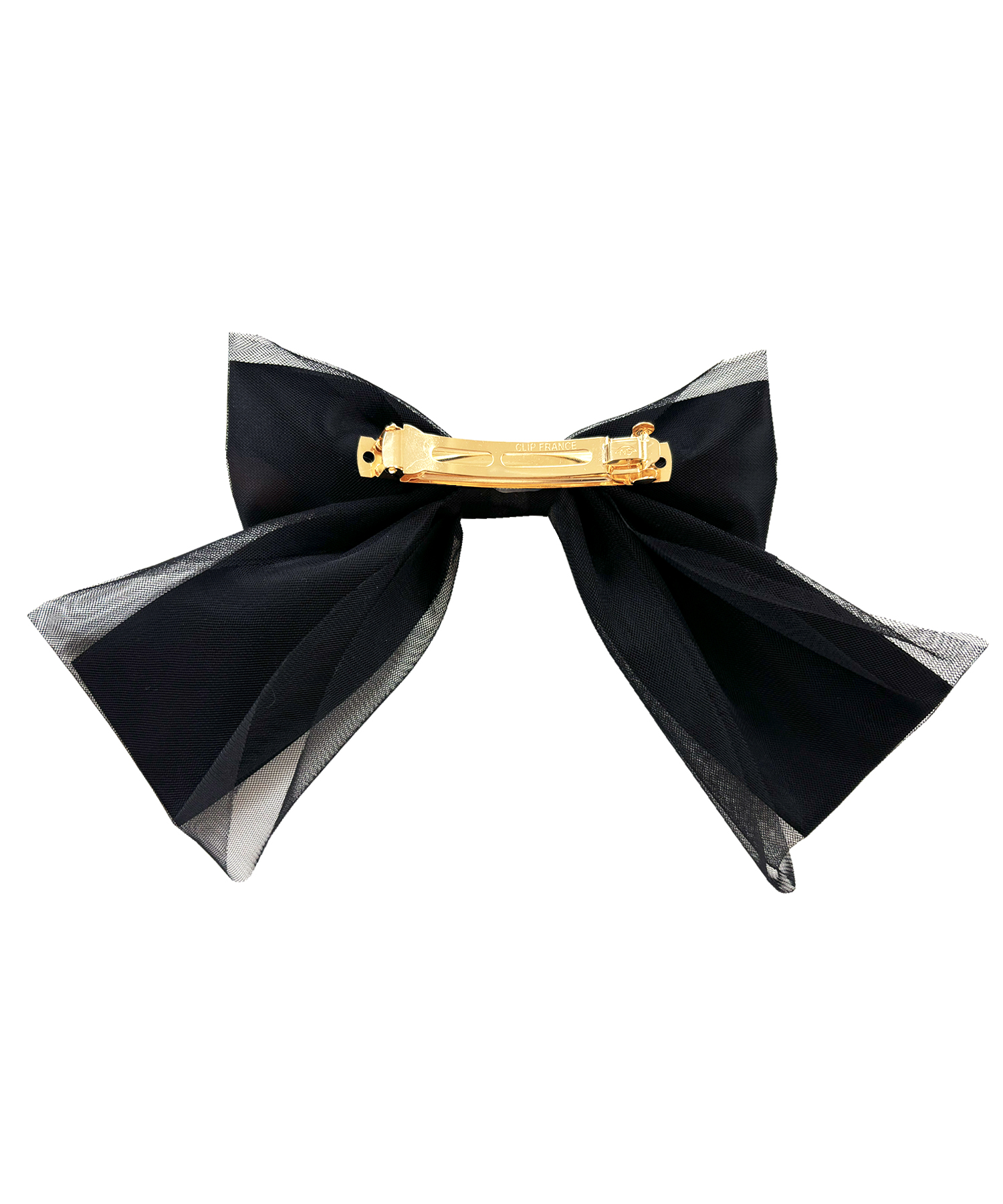 tulle lap ribbon barretta