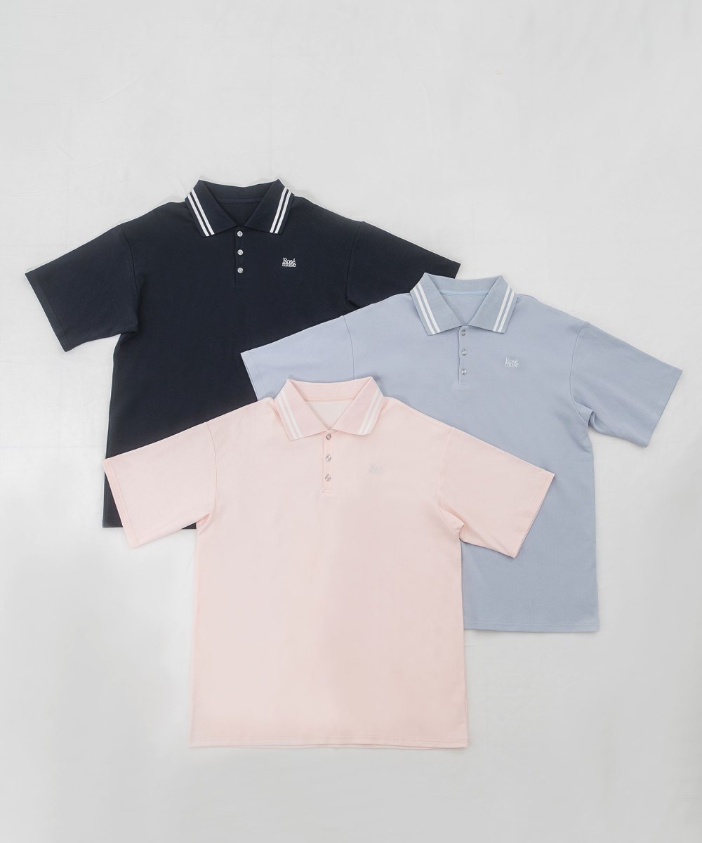 logo embroidery polo shirt