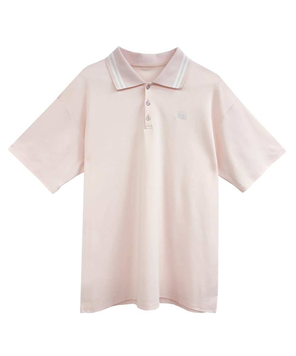 logo embroidery polo shirt