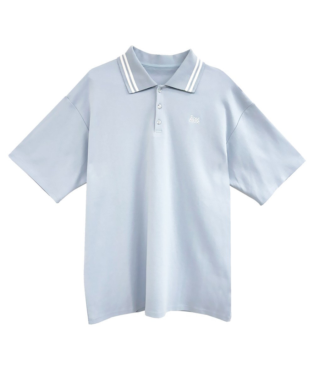 logo embroidery polo shirt