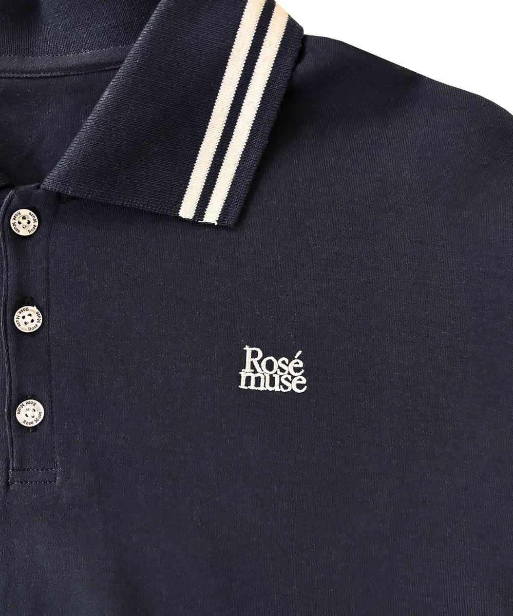 logo embroidery polo shirt