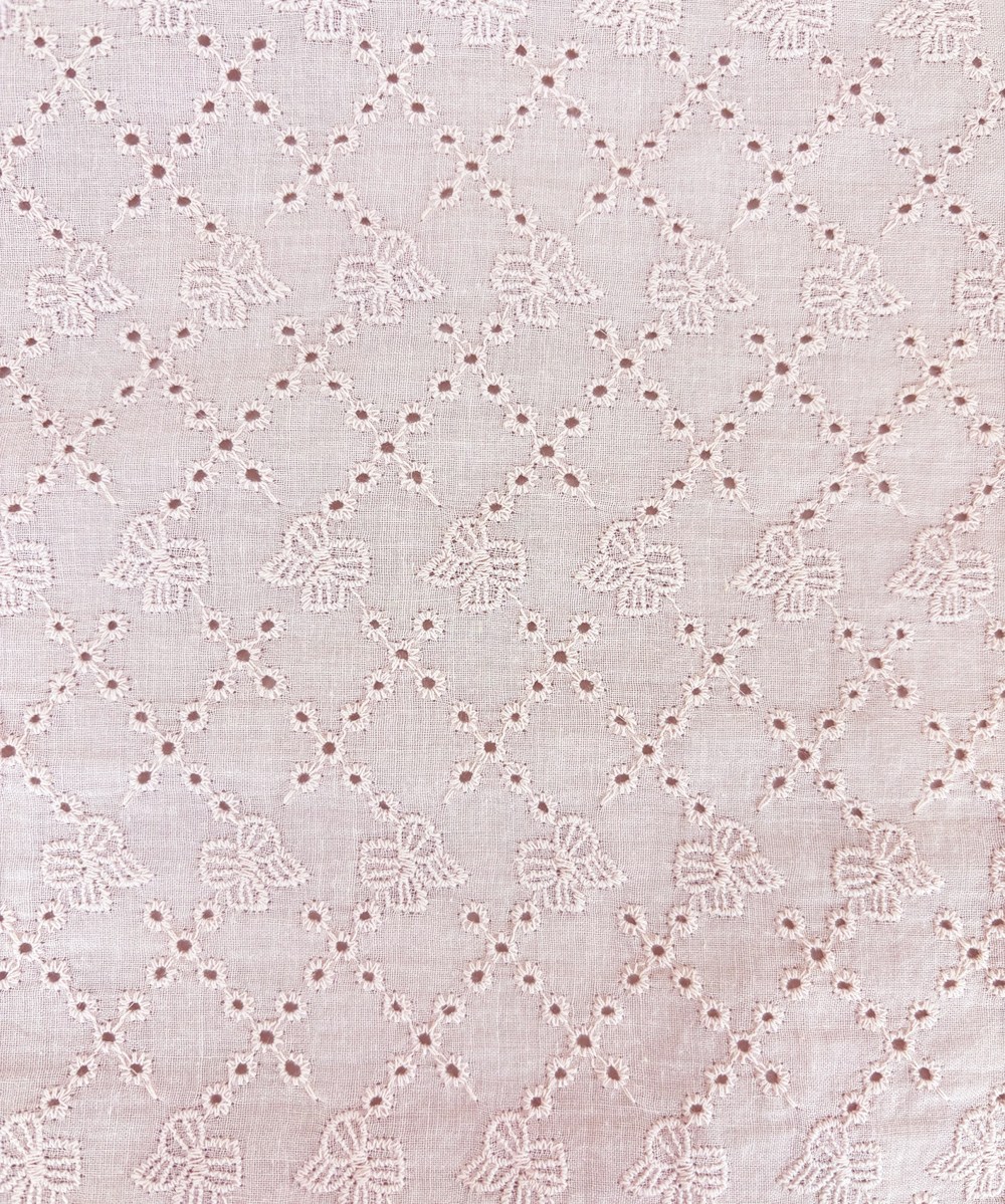 cotton lace ribbon dress