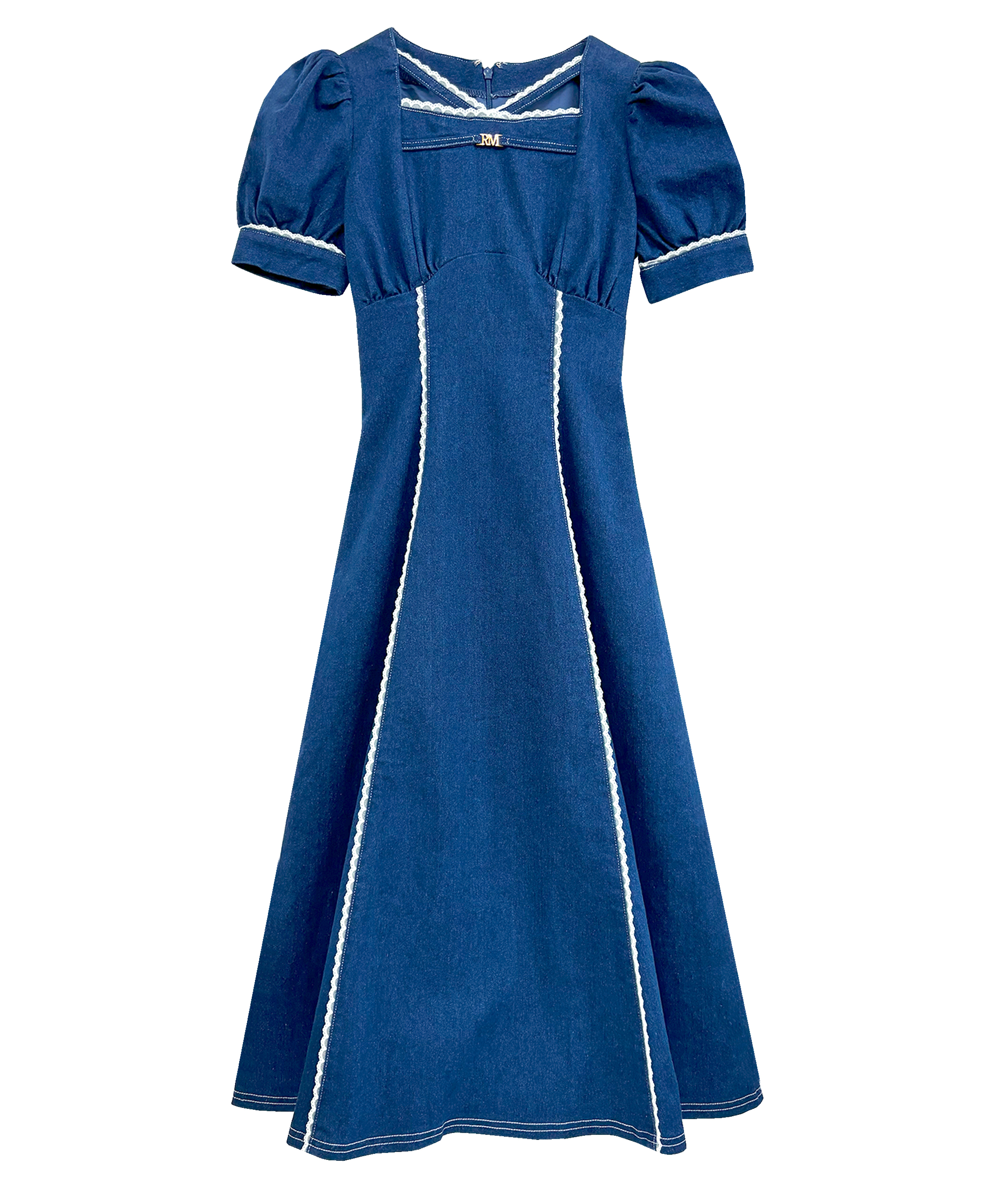 lace denim dress – BUNNY APARTMENT